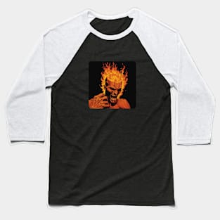 Flame head 2 Baseball T-Shirt